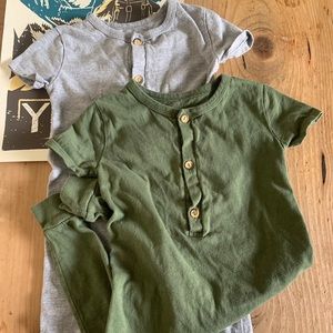 6-12M Mini Mioche Pant Rompers